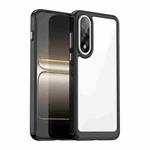 For OnePlus Ace 5 Ultra Colorful Series Acrylic Hybrid TPU Phone Case(Black)