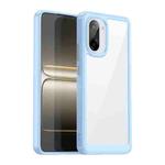 For OnePlus Ace 5 Racing Colorful Series Acrylic Hybrid TPU Phone Case(Blue)