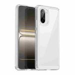 For OnePlus Ace 5 Racing Colorful Series Acrylic Hybrid TPU Phone Case(Transparent)
