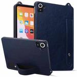 For Xiaomi Redmi Pad 8.8 2025 TPU Leather Back Tablet Case with Wristband(Dark Blue)
