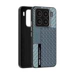 For Xiaomi 15 ABEEL 6D Micro Relief MagSafe Magnetic Phone Case(Carbon Fiber Blue)
