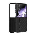 For Xiaomi Mix Flip ABEEL 6D Micro Relief MagSafe Magnetic Phone Case(Black)