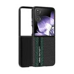 For Xiaomi Mix Flip ABEEL 6D Micro Relief MagSafe Magnetic Phone Case(Green)