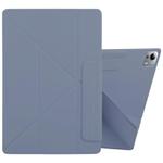 For Xiaomi Pad 7 Ultra Fixed Buckle Magnetic Deformation Leather Tablet Case(Lavender Purple)