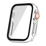 For Xiaomi Smart Band 9 Pro Change to Ultra All-Inclusive Film Hybrid PC Watch Case(Transparent)