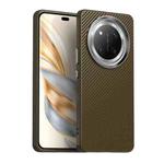 For Honor X60 Pro Carbon Fiber Series IMD Phone Case(Brown)