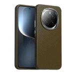 For Honor Magic7 Carbon Fiber Series IMD Phone Case(Brown)