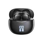 REMAX W39 Stereo Digital Display Wireless Bluetooth Earphone(Black)