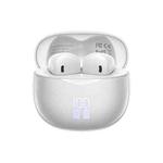 REMAX W39 Stereo Digital Display Wireless Bluetooth Earphone(White)