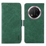 For Honor X9C 5G Global ABEEL Frosted Magnetic RFID Leather Phone Case(Green)