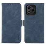 For Honor 400 Lite ABEEL Frosted Magnetic RFID Leather Phone Case(Blue)