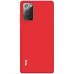 For Samsung Galaxy Note20 IMAK UC-2 Series Shockproof Full Coverage Soft TPU Case(Red)