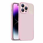 For iPhone 14 Pro Nano Semi-transparent Frosted Skin Feel Phone Case(Titanium Gray)