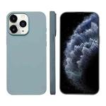 For iPhone 11 Pro Max Liquid Silicone Phone MagSafe Case(Sierra Blue)