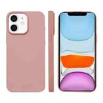 For iPhone 11 Liquid Silicone Phone MagSafe Case(Pink)