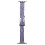 For Apple Watch 46mm / 49mm / 45mm / 44mm 14mm Magnetic Buckle Litchi Leather Watch Band(Purple)