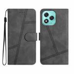 For Honor 400 Lite Skin-feel Stitching Leather Phone Case(Grey)