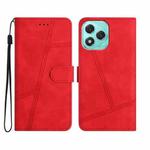 For Honor 400 Lite Skin-feel Stitching Leather Phone Case(Red)