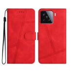 For Xiaomi 15T 5G Skin-feel Stitching Leather Phone Case(Red)