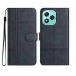 For Honor 400 Lite Cowhide Texture Stitching Leather Phone Case(Dark Blue)