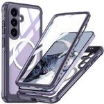 For Samsung Galaxy S25 5G RedPepper Tempered Glass MagSafe Phone Case(Purple)