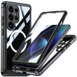 For Samsung Galaxy S25 Ultra 5G RedPepper Tempered Glass MagSafe Phone Case(Black)