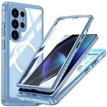 For Samsung Galaxy S25 Ultra 5G RedPepper Tempered Glass MagSafe Phone Case(Sky Blue)