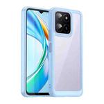 For Honor X6b Colorful Series Acrylic Hybrid TPU Phone Case(Blue)