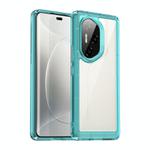 For Honor 300 Ultra Colorful Series Acrylic Hybrid TPU Phone Case(Transparent Blue)