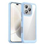 For Honor X70i Colorful Series Acrylic Hybrid TPU Phone Case(Blue)