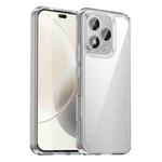 For Honor X70i Colorful Series Acrylic Hybrid TPU Phone Case(Transparent)
