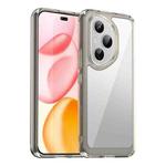 For Honor 400 Pro 5G Global 160.8mm Colorful Series Acrylic Hybrid TPU Phone Case(Transparent Grey)