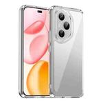 For Honor 400 Pro 5G Global 160.8mm Colorful Series Acrylic Hybrid TPU Phone Case(Transparent)