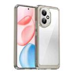 For Honor 400 Global 156.5mm Colorful Series Acrylic Hybrid TPU Phone Case(Transparent Grey)