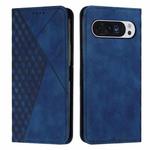 For Google Pixel 10 Pro XL Diamond Splicing Skin Feel Magnetic Leather Phone Case(Blue)