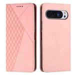 For Google Pixel 10 Pro XL Diamond Splicing Skin Feel Magnetic Leather Phone Case(Rose Gold)