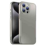 For iPhone 15 Pro Blade Slim AG Matte Shockproof Phone Case(Titanium Gray)