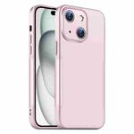 For iPhone 15 Plus Blade Slim AG Matte Shockproof Phone Case(Pink)