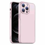 For iPhone 12 Pro Blade Slim AG Matte Shockproof Phone Case(Pink)