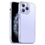 For iPhone 11 Pro Max Blade Slim AG Matte Shockproof Phone Case(Purple)