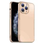 For iPhone 11 Pro Max Blade Slim AG Matte Shockproof Phone Case(Desert Gold)