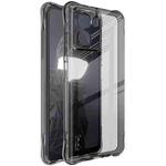 For HMD Fusion 5G imak Shockproof Airbag TPU Phone Case(Transparent Black)