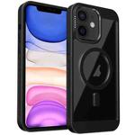 For iPhone 11 Honeycomb Cooling MagSafe Phone Case(Black)