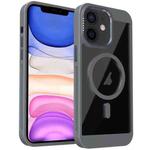 For iPhone 11 Honeycomb Cooling MagSafe Phone Case(Grey)