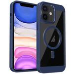 For iPhone 11 Honeycomb Cooling MagSafe Phone Case(Royal Blue)