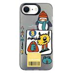 For iPhone 7 / 8 / SE 2020 2022 Christmas Series PC Full Coverage Pattern Phone Case(CK049 Black)
