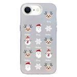 For iPhone 7 / 8 / SE 2020 2022 Christmas Series PC Full Coverage Pattern Phone Case(CW060 White)