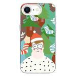 For iPhone 7 / 8 / SE 2020 2022 Christmas Series PC Full Coverage Pattern Phone Case(CW061 White)