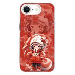 For iPhone 7 / 8 / SE 2020 2022 Christmas Series PC Full Coverage Pattern Phone Case(CW098 Girl)