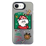 For iPhone 7 / 8 / SE 2020 2022 Christmas Series PC Full Coverage Pattern Phone Case(CK053 Black)